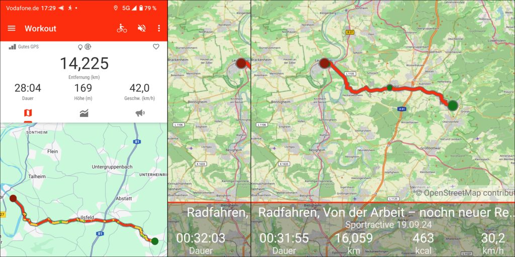 Von der Arbeit – neuer Rekord