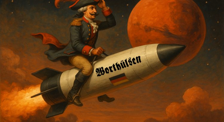 Der Worthülsen-Baron auf dem Weg zum Mars