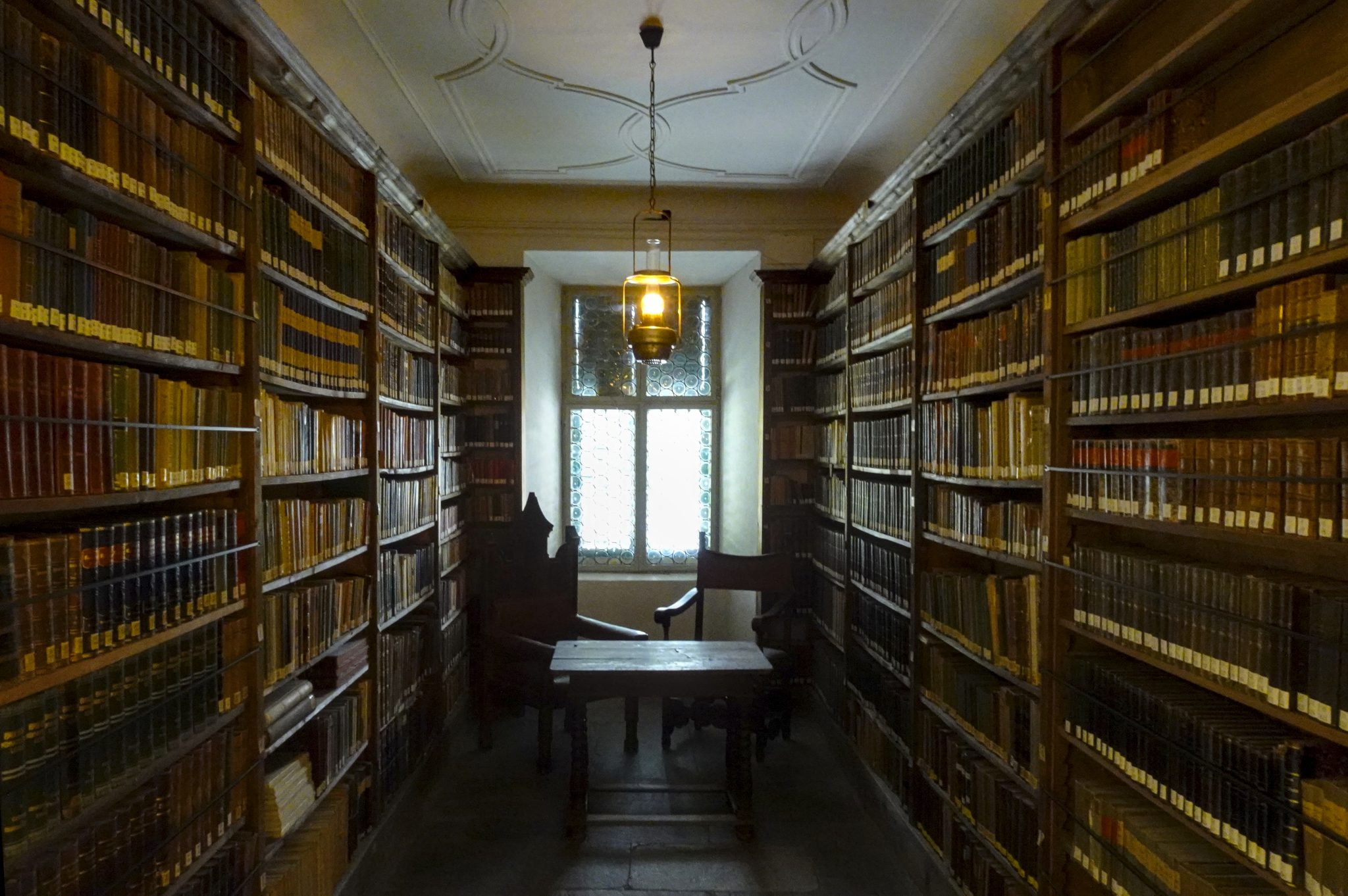 Bibliothek im Kloster