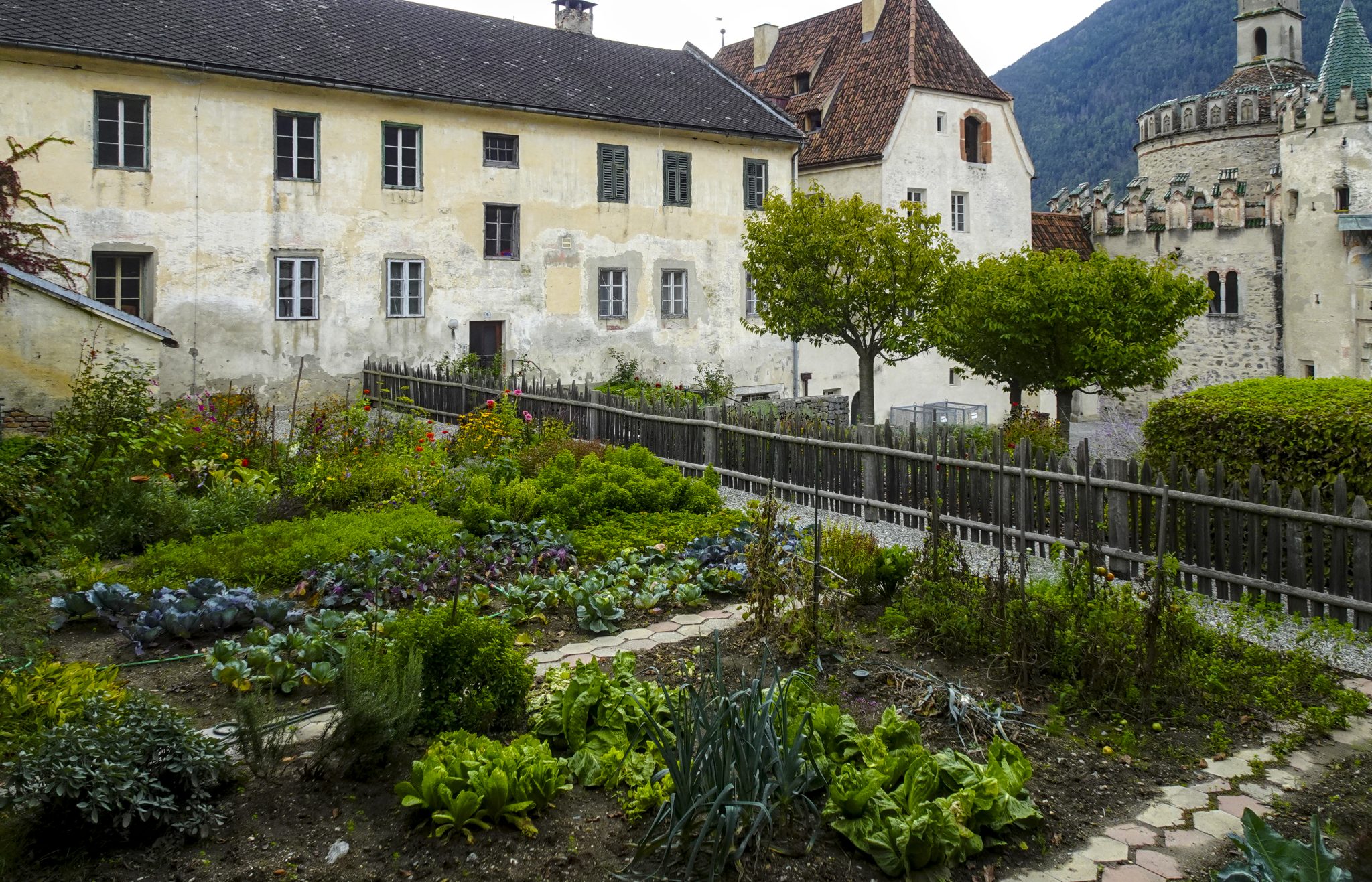 Der Garten im Kloster Neustift