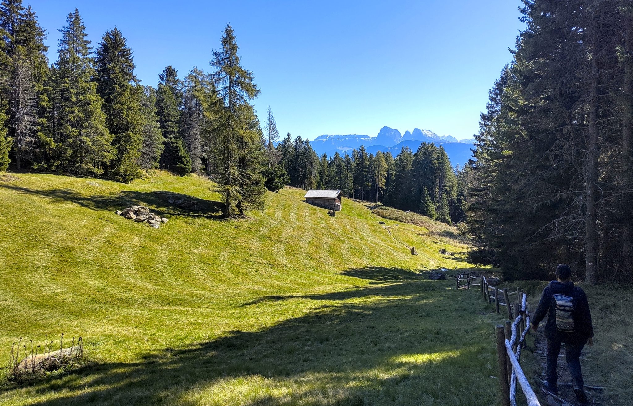 Abstieg vom Rittner Horn
