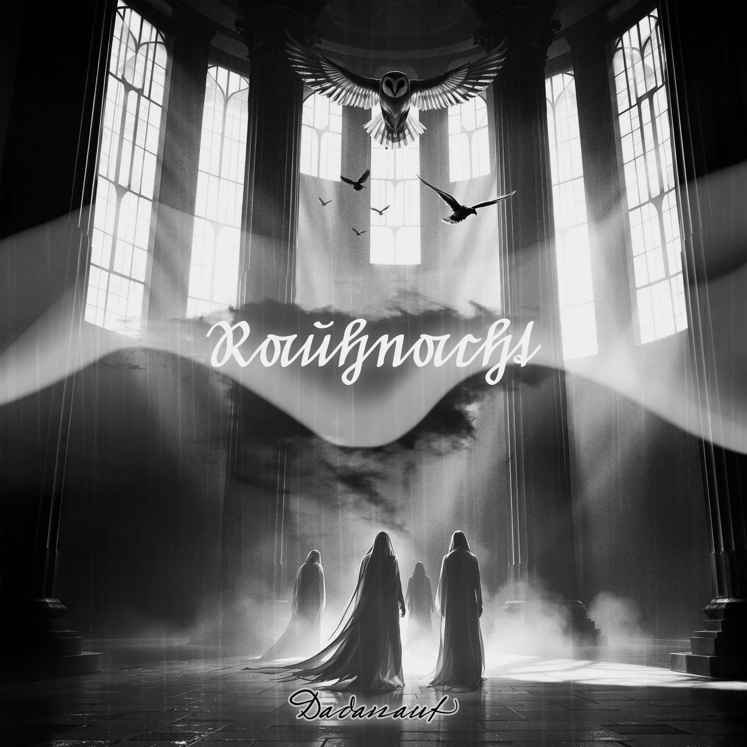 Das Titelbild zum nächsten Dadanaut Musik-Album Rauhnacht.