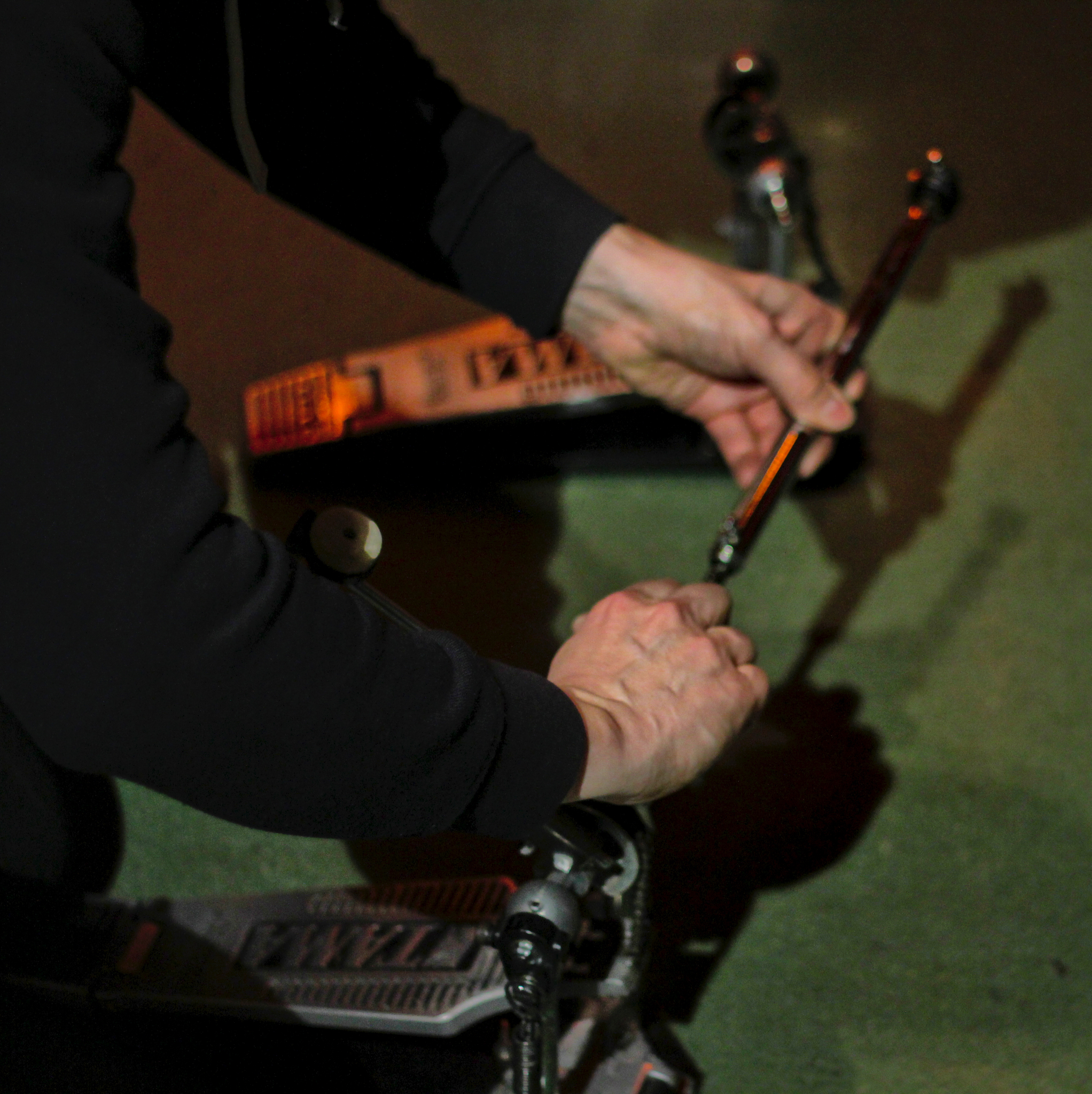 Aufbau der Fußmaschine