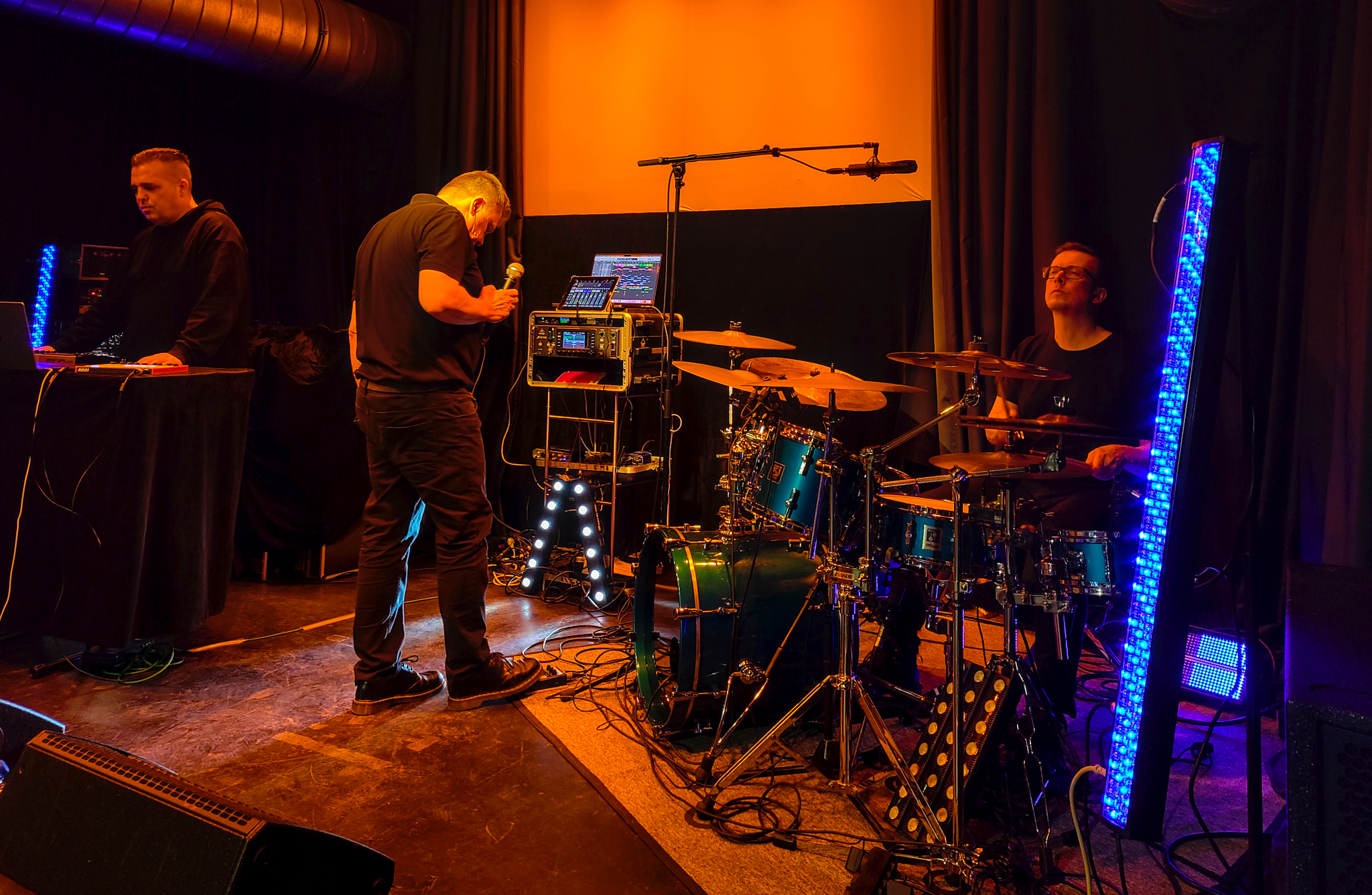 The Saint Paul beim Soundcheck