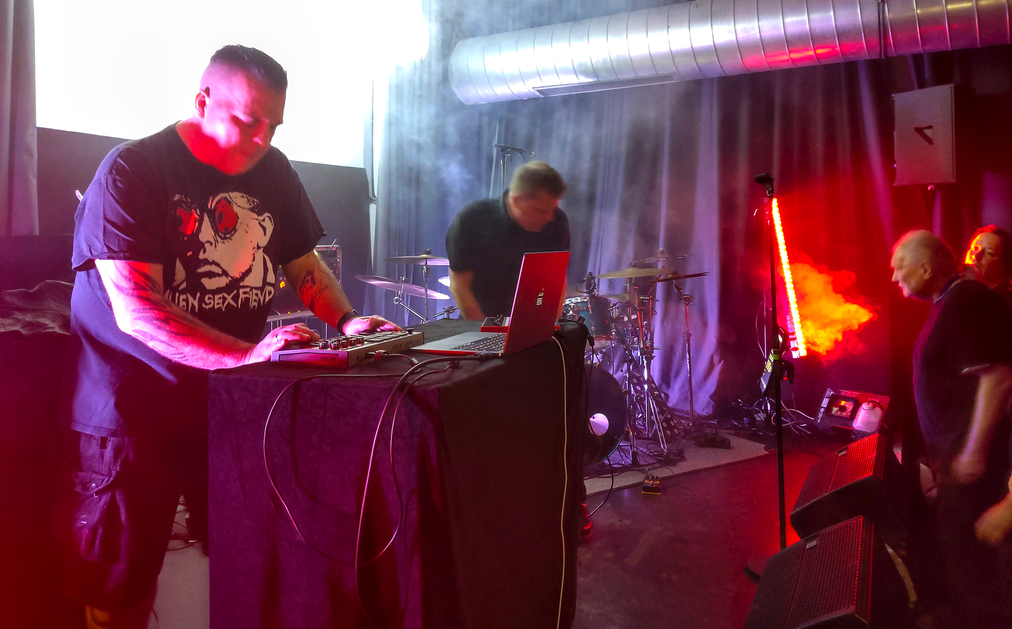 The Saint Paul während des Auftritts