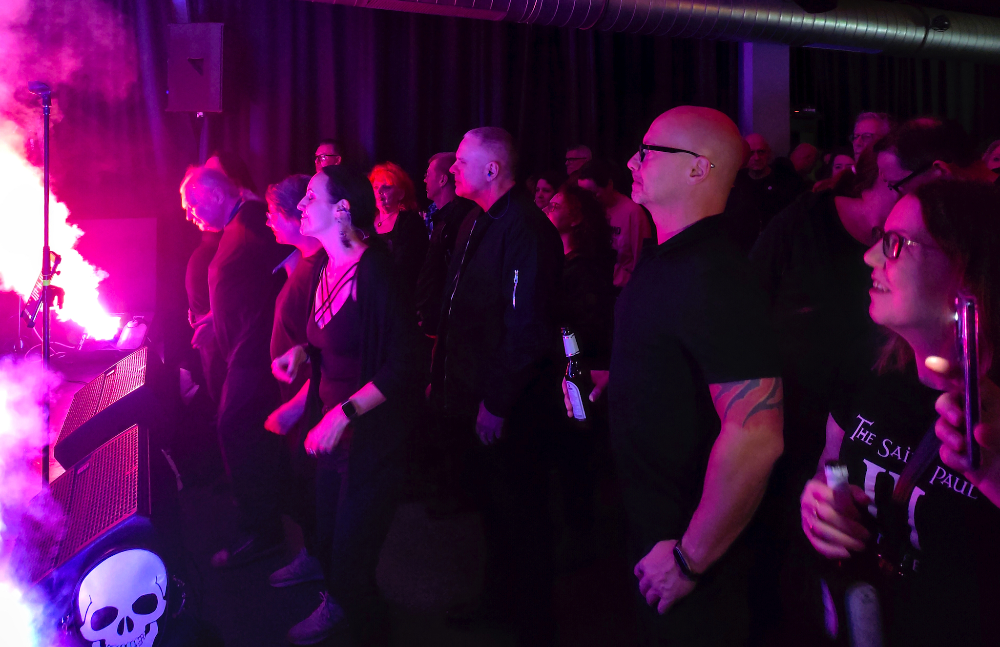 The Saint Paul während des Auftritts