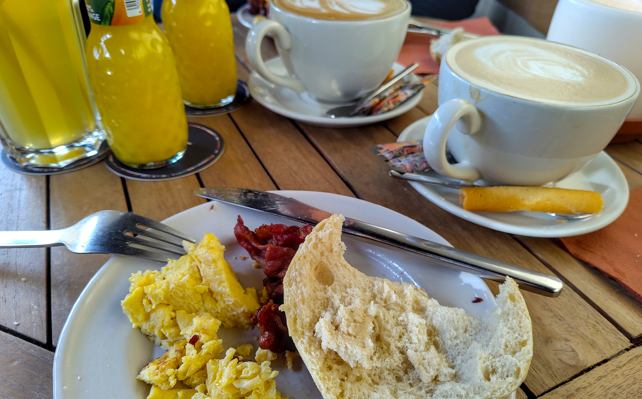 Am Morgen danach, das wiederbelebende Frühstück