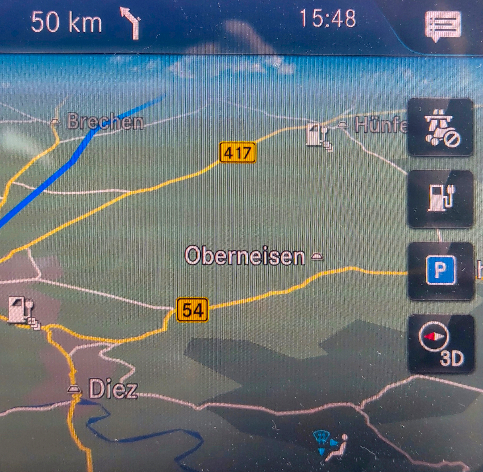 Kleiner lokaler Witz: Oberneisen = Obereisesheim