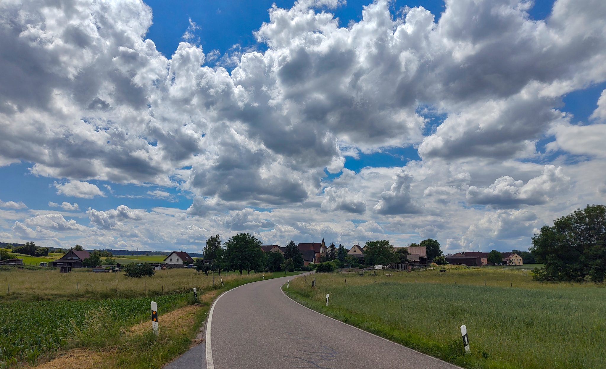 Kurz vor dem Brambacher Hof.