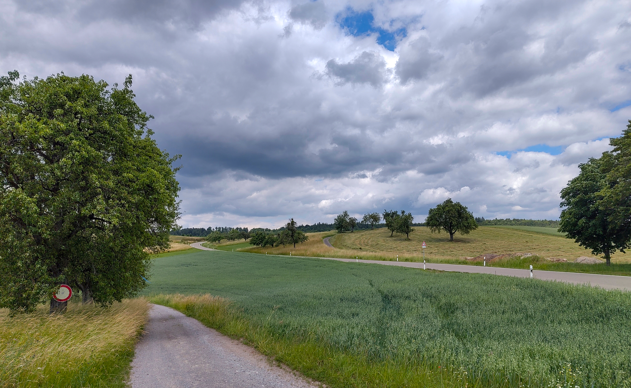 Bei Prevorst der Blick ins Land.