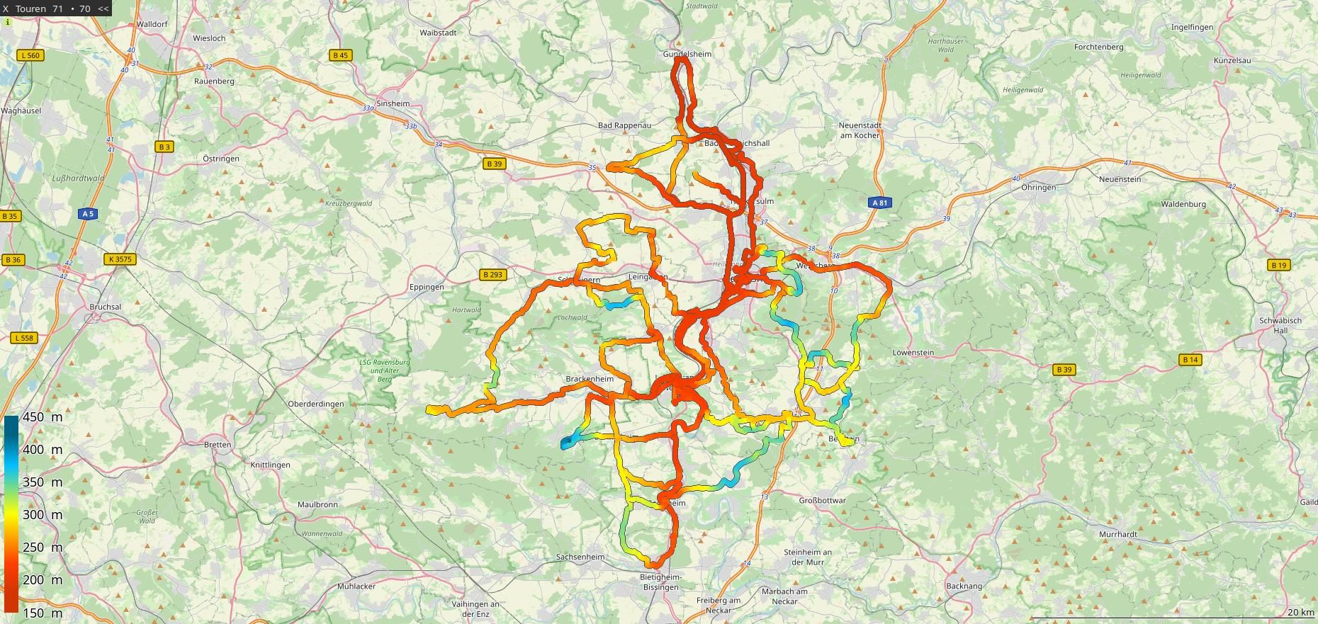 Der Radius im Mai 2026.